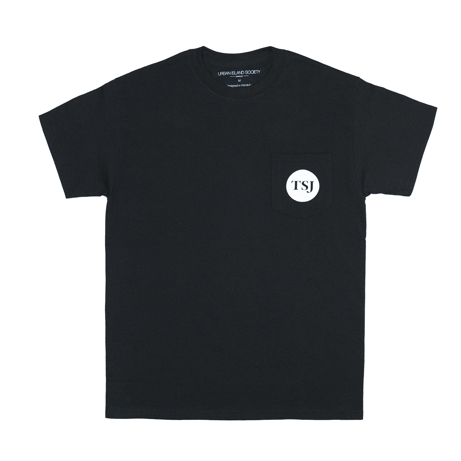 TSJJ Original Tee by URBAN ISLAND SOCIETY / Black