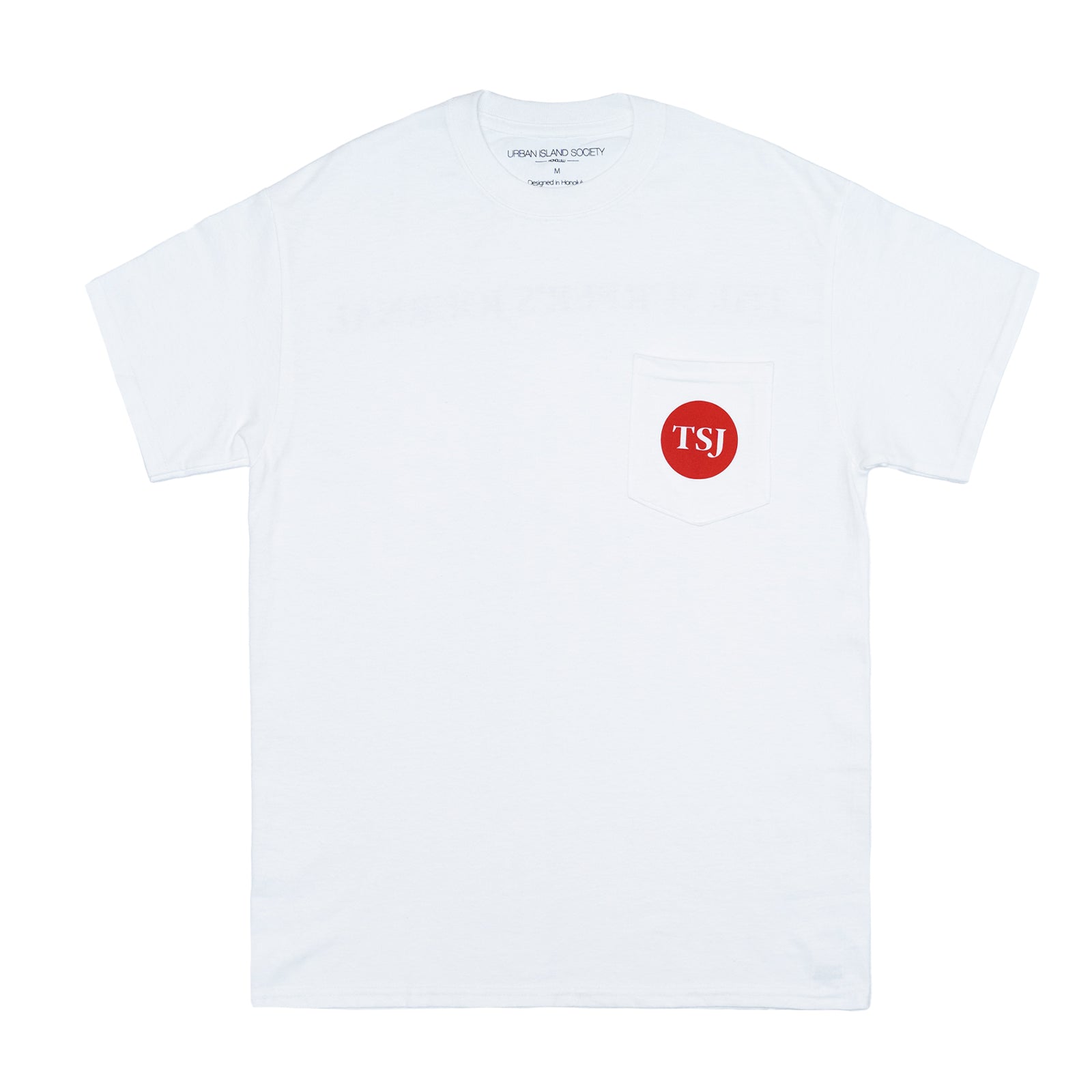 TSJJ Original Tee by URBAN ISLAND SOCIETY / White